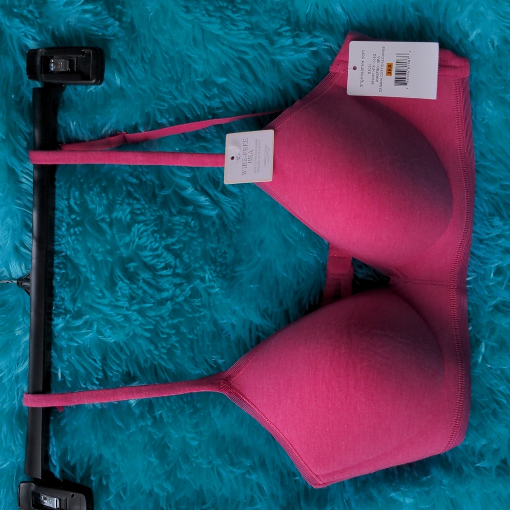 OnGossamer  Cabana Cotton Lounge Wirefree Bra